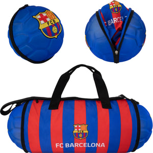 FC Barcelona Duffel Bag for Sports/Soccer, Foldable/Extendable - 9054