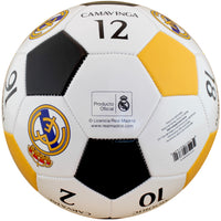 Official Licensed Real Madrid with Players' Names & Numbers Soccer Ball 2024, Size 5
