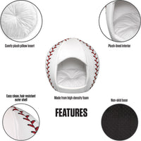 Baseball - Igloo Pet Bed - Medium