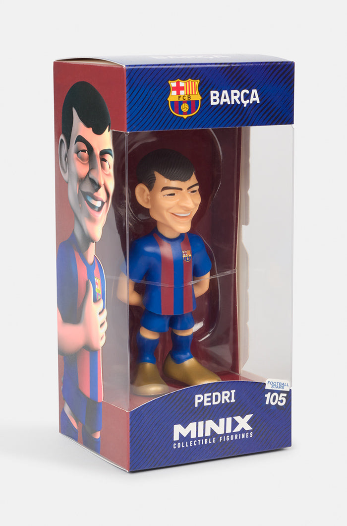 MINIX Pedri collectible figure in display box