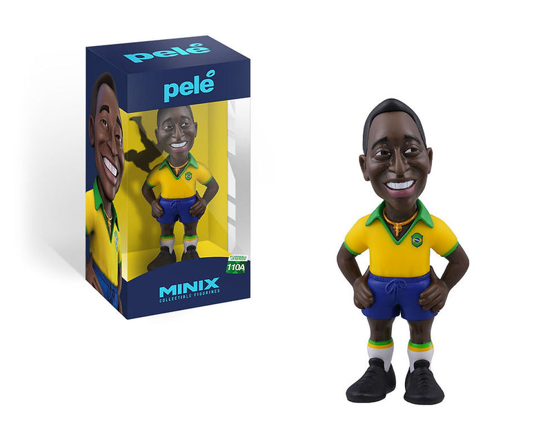 MINIX Pelé collectible figure in display box
