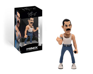MINIX Freddie Mercury Queen Collectible Figure, 4.75" - 1423