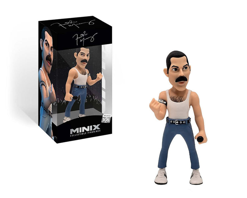 MINIX Freddie Mercury collectible figure in display box