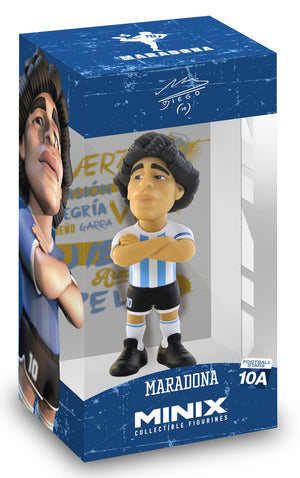 MINIX Diego Maradona Argentina Collectible Figure, 4.75" - 1492
