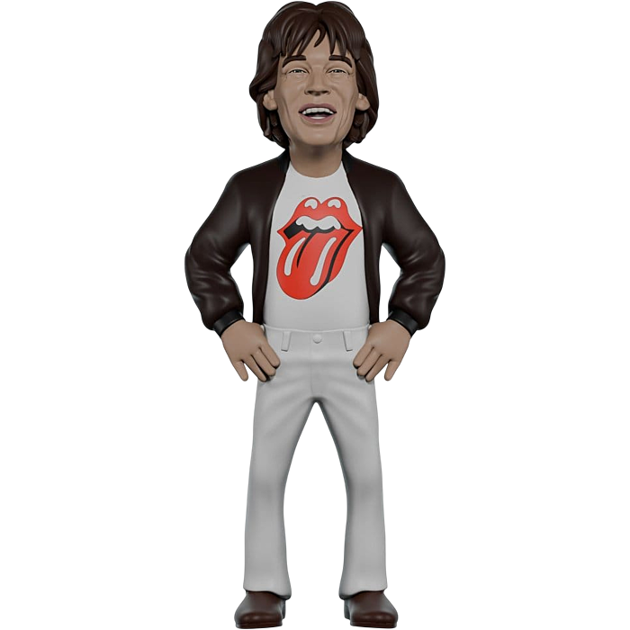 MINIX Mick Jagger Rolling Stones collectible figure in display box