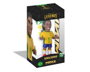 MINIX Ronaldinho Brazil Collectible Figure, 4.75" - 8276