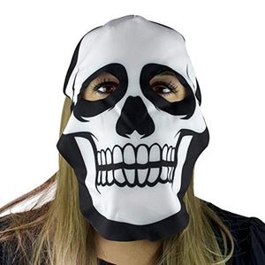 Skull Fan Mask & Hat Combo
