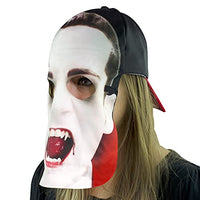 Dracula Vampire Fan Mask & Hat Combo, alternate product view 2