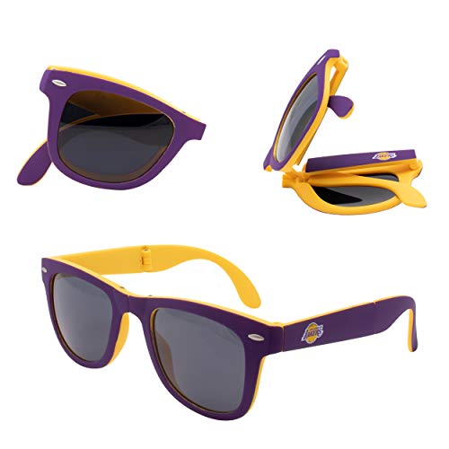Los Angeles Lakers Folding Sunglasses by Maccabi Art