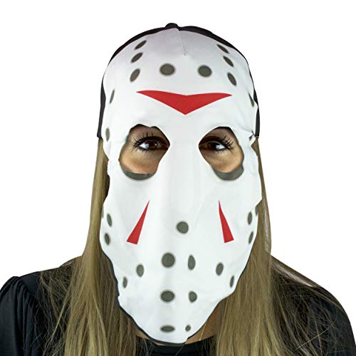 Friday the 13th Fan Mask and Hat for Halloween Events and Parties Maccabi Art