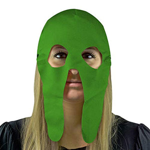 Green Fan Mask & Hat Combo