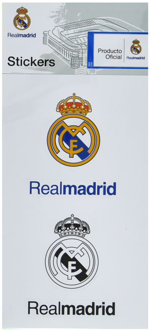 Official Real Madrid CF Sticker Sheet - 5055