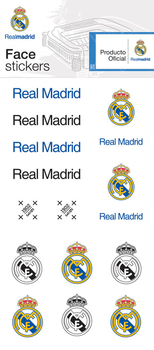 Official Real Madrid CF Face Stickers - 5056