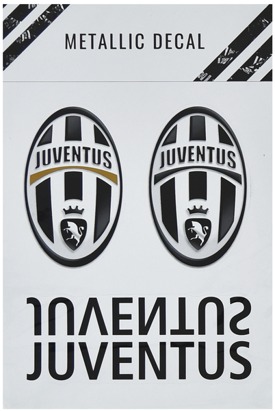 Juventus FC Official Metallic Decals