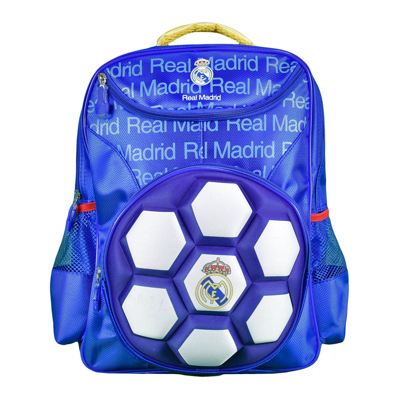 Official Real Madrid CF Youth Soccer Ball Backpack - 5542