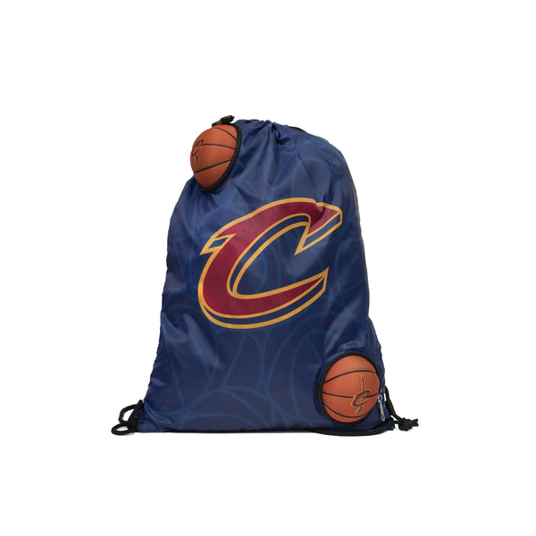 cavaliers mini backpack Cleveland Drawstring Bag Maccabi Art Soldier Blade 65 + Made of durable and Color:Jersey Onix Grey/Rose Gold Soft Goods