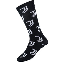 Juventus FC Black Calf-length Socks Size 9-13 Maccabi Art