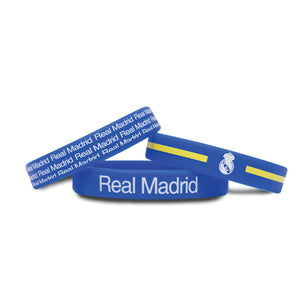 Official Real Madrid CF Silicone Bracelets, 3-Pack - 5071