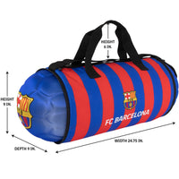 Official FC Barcelona Foldable Duffel Bag Maccabi Art