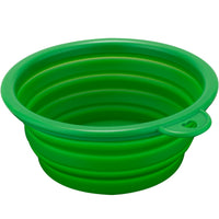 Collpsible pet bowls 450 Ml (green)