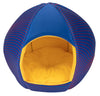 Purple & Yellow / Pattern -  Igloo Pet Bed - Small