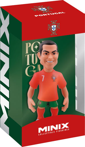 MINIX Cristiano Ronaldo collectible figure in display box