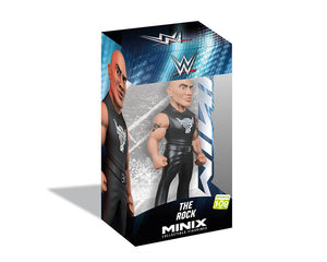 MINIX WWE The Rock collectible figure in display box
