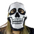 Skull Fan Mask and Hat All-In-One for Costume Parties Maccabi Art