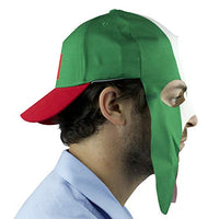 Mexico Fan Mask and Hat Combo for Parties or Sporting Events Maccabi Art
