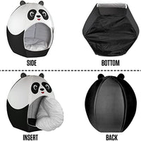 Panda - Igloo Pet Bed - Medium