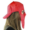 Fan Mask and Hat Combo for Halloween Parties and Sporting Events (Red) Maccabi Art
