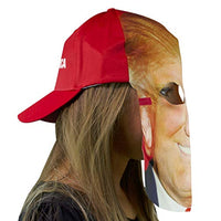 Donald Trump "Keep America Great" Fan Mask and Hat Maccabi Art