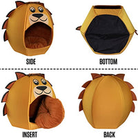 Lion - Igloo Pet Bed - Small