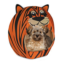 Tiger - Igloo Pet Bed - Medium