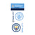 Manchester City FC Official Stickers Maccabi Art