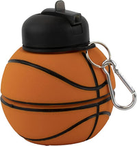 Collapsible Silicone Basketball Water Bottle Maccabi Art, 1 Liter