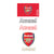 Arsenal F.C. Official Temporary Tattoos