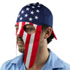 USA Fan Mask and Hat Combo for Parties or Sporting Events