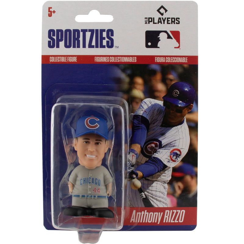 Maccabi Art Anthony Rizzo Chicago Cubs MLB Sportzies Limited Collector's Edition Action Figure, 2.5 Tall