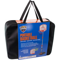 Pro Ball Portable Basketball for Kids, with Electronic Scoreboard and Adjustable Height up to 65”