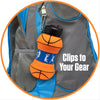 Collapsible Silicone Basketball Water Bottle Maccabi Art, 500 ml.