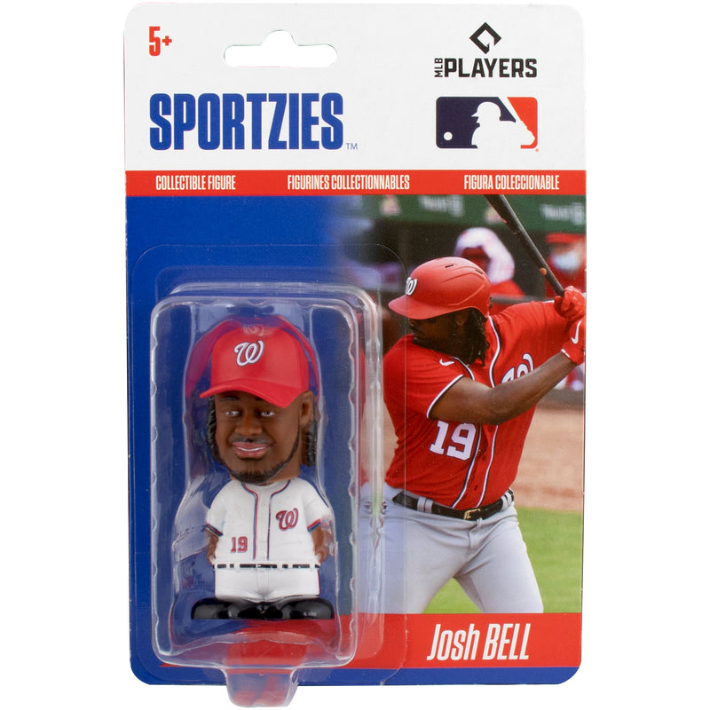 Josh Bell Washington Nationals MLB Sportzies Collectible Figure, 2.5 Tall by Maccabi Art