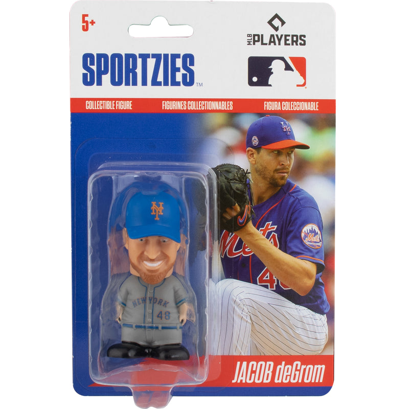 Jacob deGrom NY Mets MLB Sportzies Collectible Figure, 2.5 Tall - Maccabi  Art