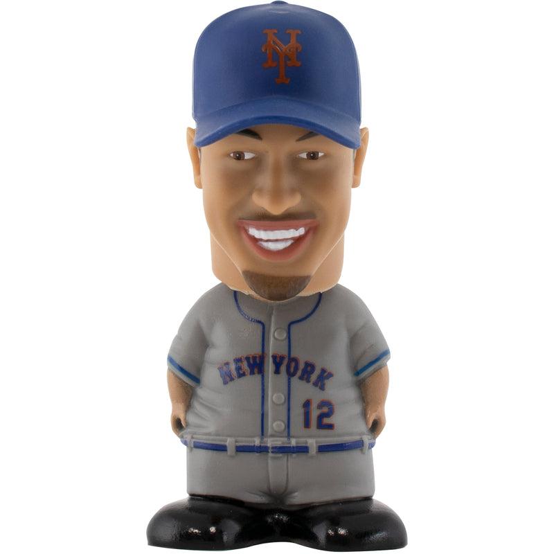Francisco Lindor New York Mets MLB Sportzies Collectible Figure, 2.5 Tall by Maccabi Art