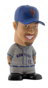 Francisco Lindor New York Mets MLB Sportzies Collectible Figure, 2.5" Tall
