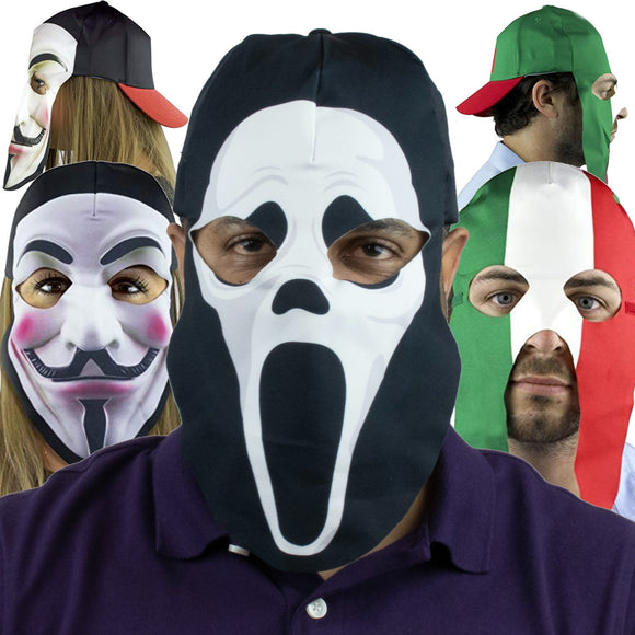 Fan Masks and Hat for Sporting Events