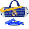 Real Madrid CF Bundle: Duffel Bag & Bracelet + Free Shipping